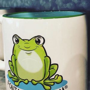 fontana frog mug