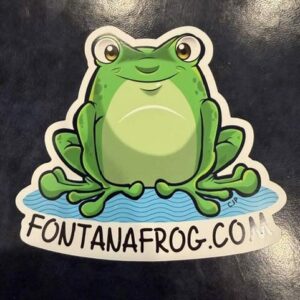 Sitting Frog Magnet
