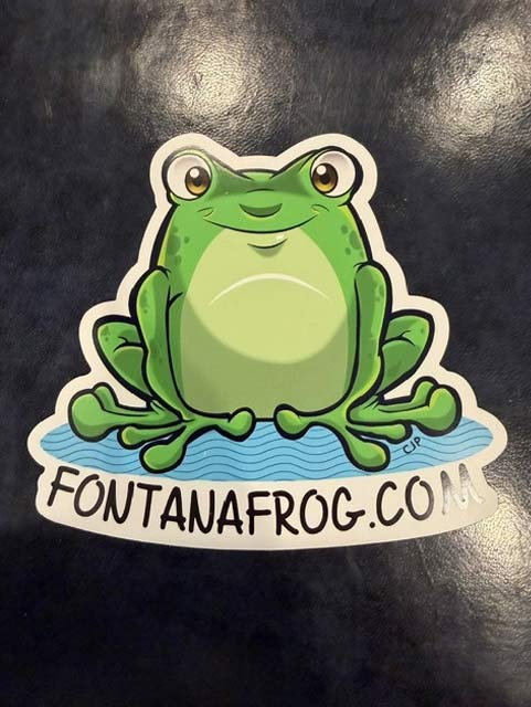 Sitting Frog Magnet